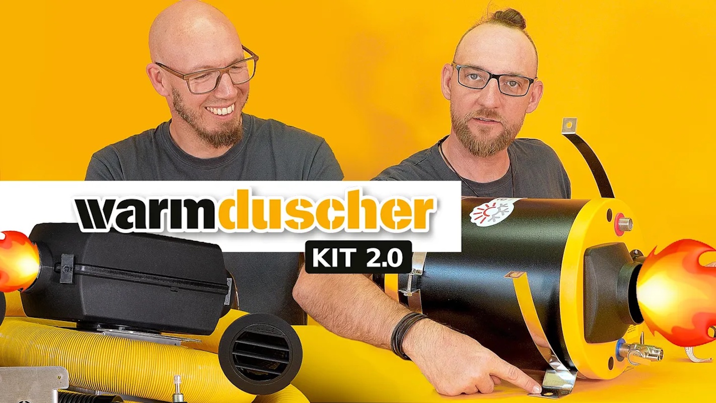 Lars und Nico von tigerexped erklären das Warmduscher-Kit 2.0 - Unboxing, Einbau, Tipps&Tricks