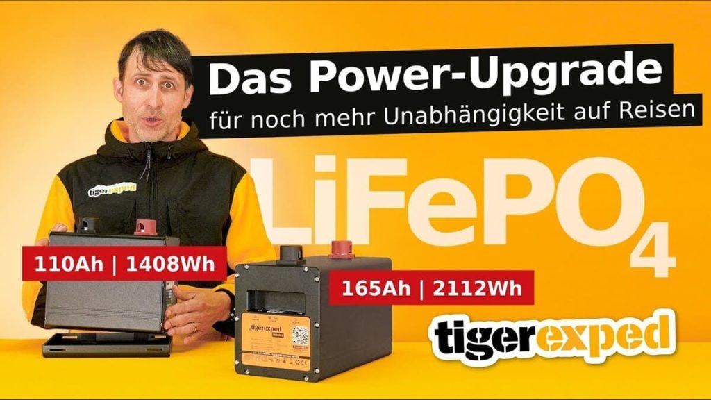 tigerexped LiFePO4-Batterien Videothumbnail