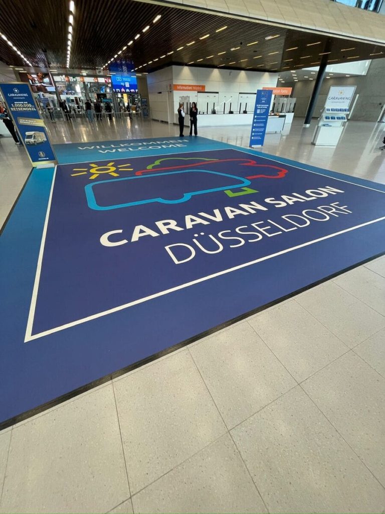 Caravan Salon Düsseldorf 2025 Eingang