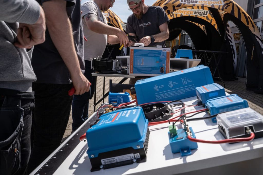b2b Schulung Elektrik im Camperausbau bei tigerexped