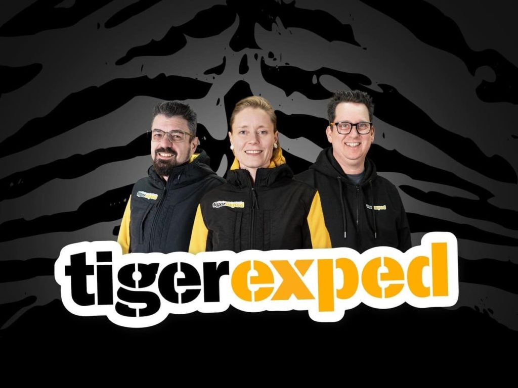 tigerexped Sales Team Members Roberto, Maren und Sascha